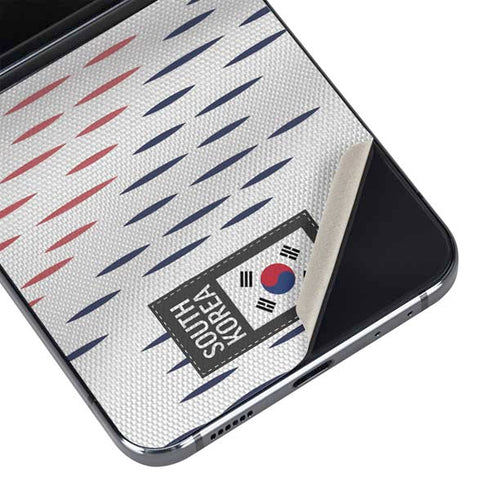 South Korea Soccer Flag Galaxy Z Flip5 5G Skin
